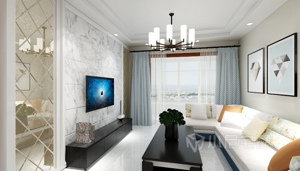 96㎡/兩室兩廳一衛/混搭