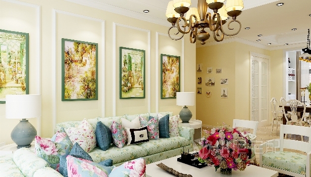 90.6㎡/三室兩廳兩衛/田園