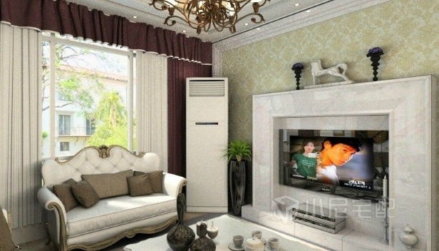 75㎡/兩室兩廳一衛/歐式