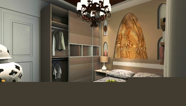 88.55㎡/兩室兩廳一衛(wèi)/新古典