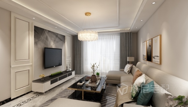 120㎡/三室兩廳兩衛/混搭