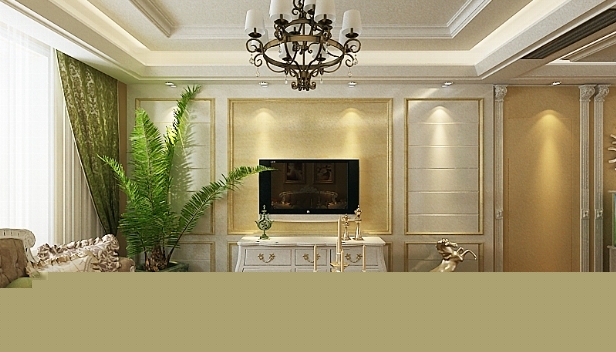 128㎡/三室兩廳兩衛/歐式