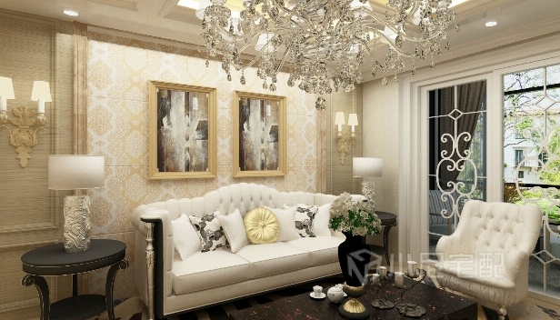 106㎡/兩室兩廳一衛/歐式