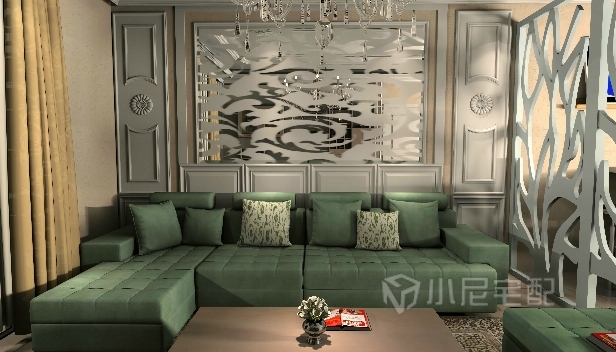 61.06㎡/兩室兩廳一衛/混搭