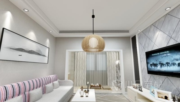 100㎡/兩室一廳一衛/現代