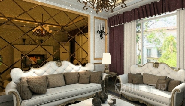 75㎡/兩室兩廳一衛/歐式