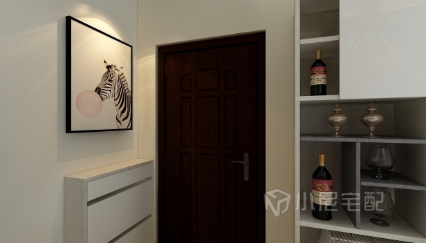 96㎡/三室兩廳兩衛(wèi)/混搭