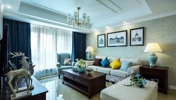 143㎡/三室兩廳一衛/混搭