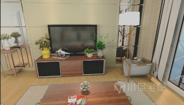 87㎡/兩室兩廳一衛(wèi)/現(xiàn)代