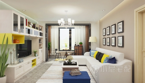 110㎡/兩室一廳兩衛/現代