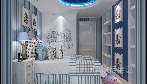 128㎡/三室兩廳兩衛/歐式