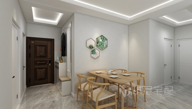 98.81㎡/三室一廳一衛(wèi)/現(xiàn)代