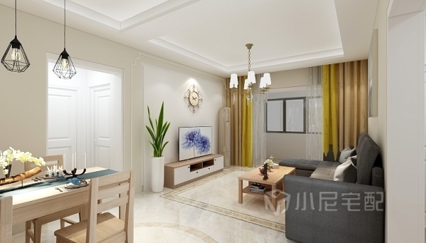 128㎡/三室兩廳一衛/現代