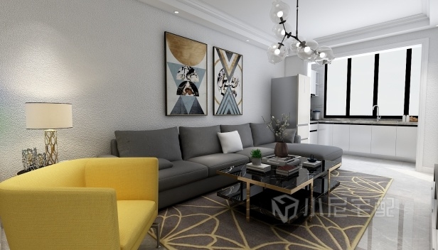 97㎡/兩室一廳一衛/現代