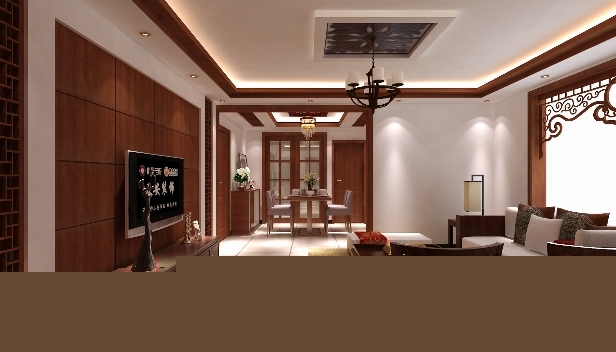 130㎡/三室兩廳一衛(wèi)/中式