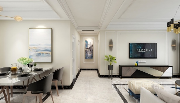 130㎡/三室一廳兩衛/現代