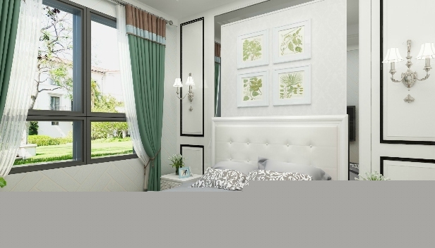 120㎡/三室一廳一衛(wèi)/地中海