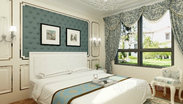 130㎡/三室一廳兩衛/美式