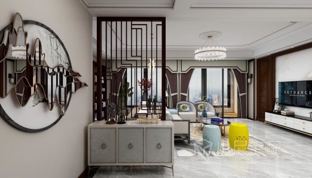 120㎡/四室一廳兩衛/中式