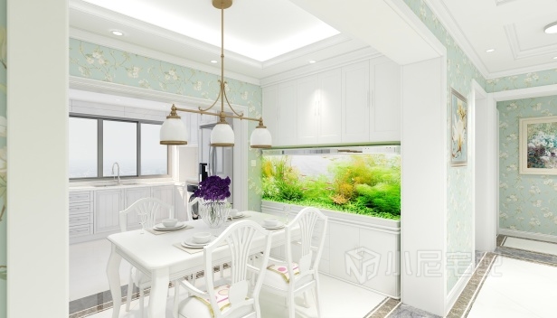 136.8㎡/三室兩廳兩衛/混搭