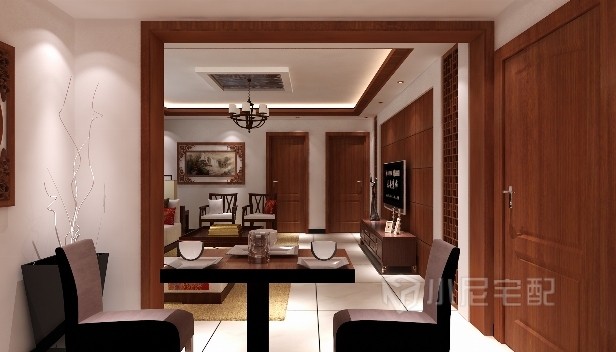 130㎡/三室兩廳一衛/中式