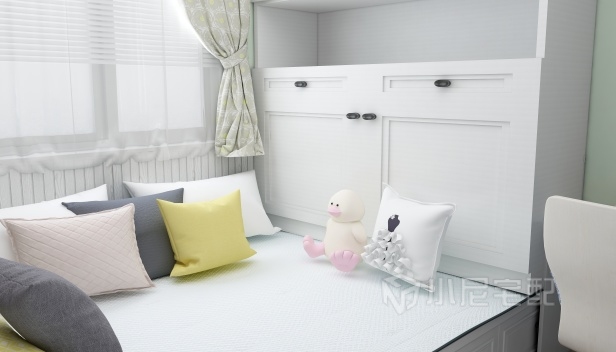 110㎡/三室兩廳一衛/混搭