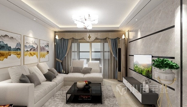 100㎡/三室兩廳兩衛/現代