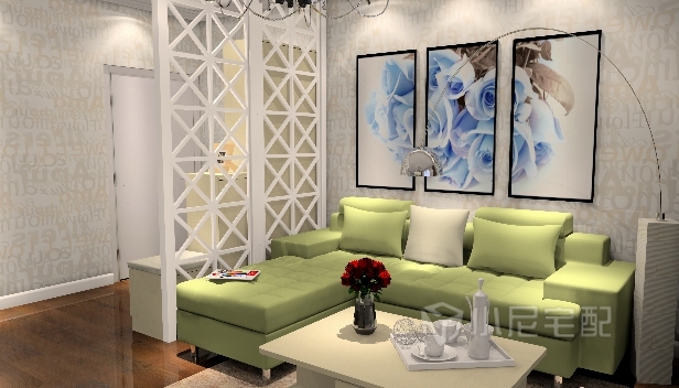 90㎡/兩室兩廳一衛/現代