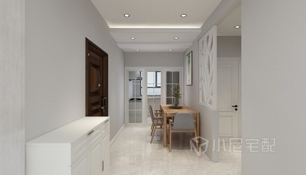 120㎡/三室兩廳一衛/混搭