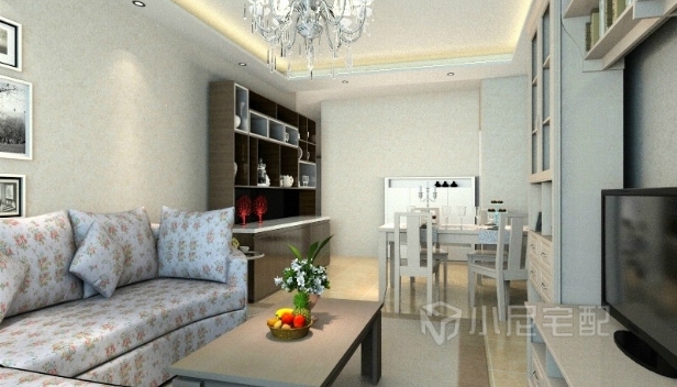 66㎡/兩室兩廳一衛/混搭