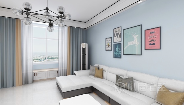 108㎡/三室兩廳一衛/簡約