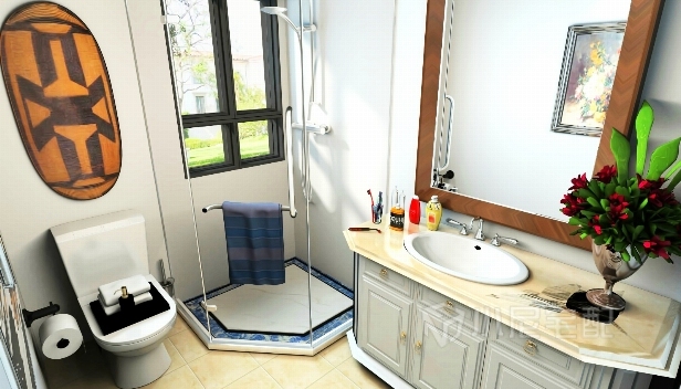 64㎡/兩室兩廳一衛/混搭