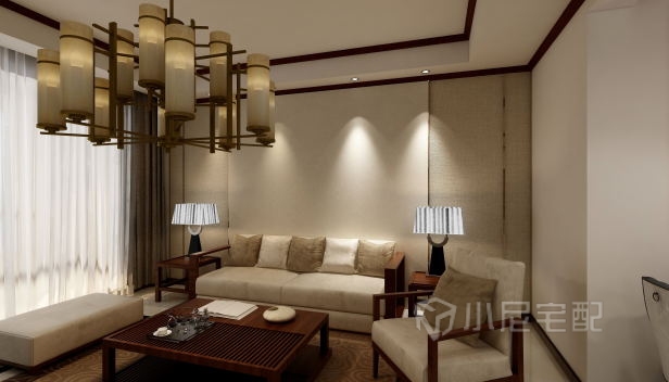 99㎡/三室兩廳一衛/中式