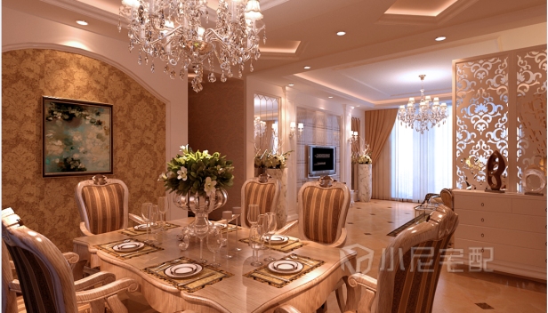 136㎡/三室兩廳兩衛/歐式