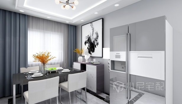 90.05㎡/三室一廳兩衛/現代