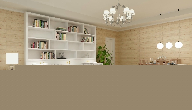 126㎡/三室一廳兩衛(wèi)/簡約