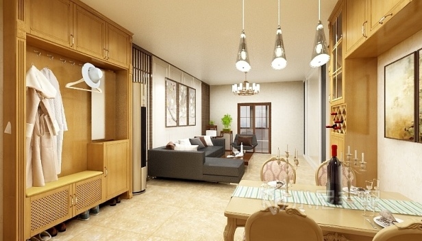 122㎡/三室兩廳一衛/美式