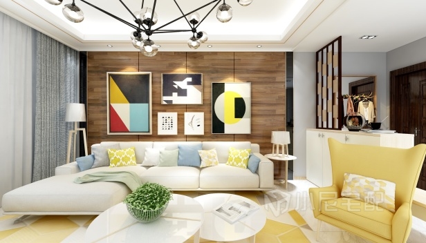 128㎡/三室一廳一衛/現代