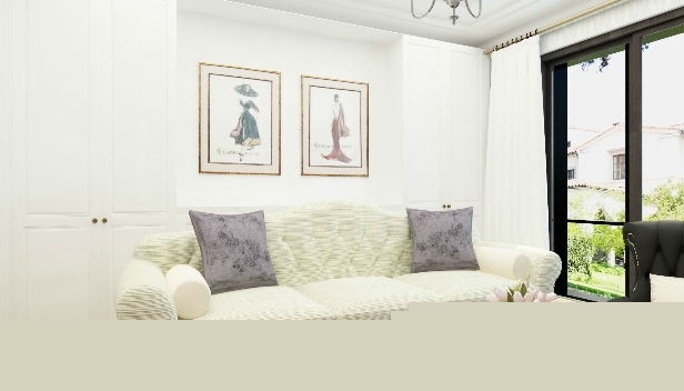 100㎡/兩室一廳一衛/歐式