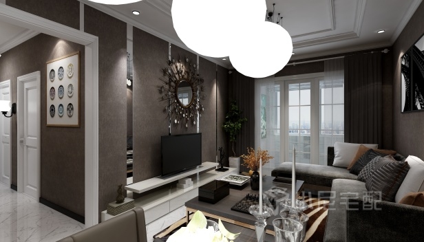 54㎡/兩室一廳一衛/現代