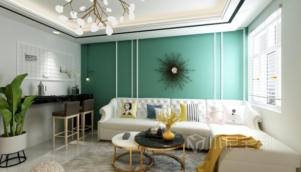 98㎡/兩室一廳一衛/現代