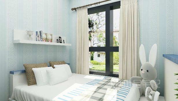 120㎡/三室一廳一衛/地中海