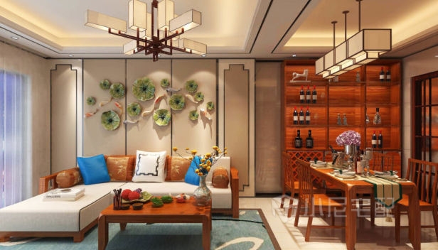 150㎡/三室兩廳兩衛/中式