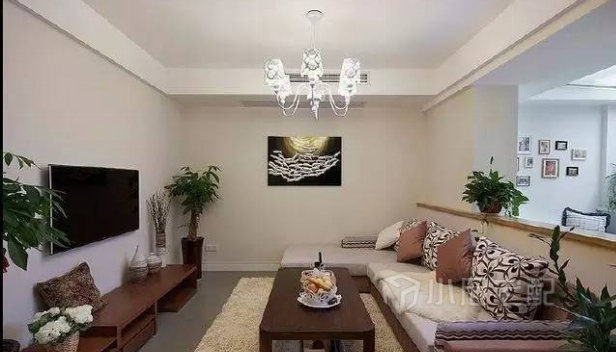 90㎡/兩室一廳一衛/混搭