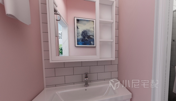 110㎡/三室兩廳一衛/混搭