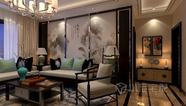 125㎡/三室兩廳兩衛/中式